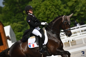 CDI Young Riders - FEI COMPIEGNE 2018 - Little Rock et Eugenie Burban