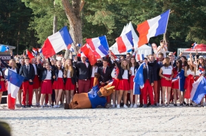Championnat d'Europe des Jeunes FEI Fontainebleau 2018
Défilé des nations